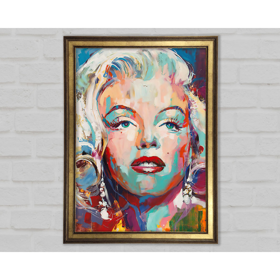 Marilyn Monroe Graffiti - Druck