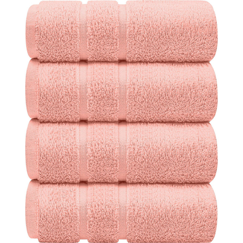 Cotton Hand Towel 50x100, Light Pink