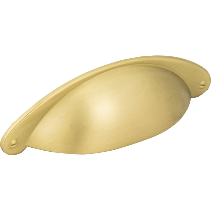 Lyon Cup / Bin Pull, Brushed Gold