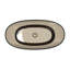 Forma 65" Freestanding Bathtub Solid Surface Freestanding Soaking Tub Transparent