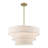 4 - Light Dimmable Drum Chandelier-254080605-254080604