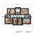 Rodger Family Collage Picture Frame - Wall Hanging with 7 Puzzle-Style Openings - Displays Three 4x6 and Four 5x7 Photos of Memories