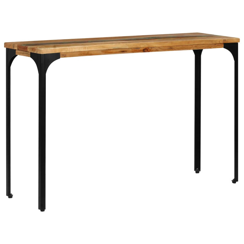 Gibbon 120cm Solid Wood Console Table, Multicolour