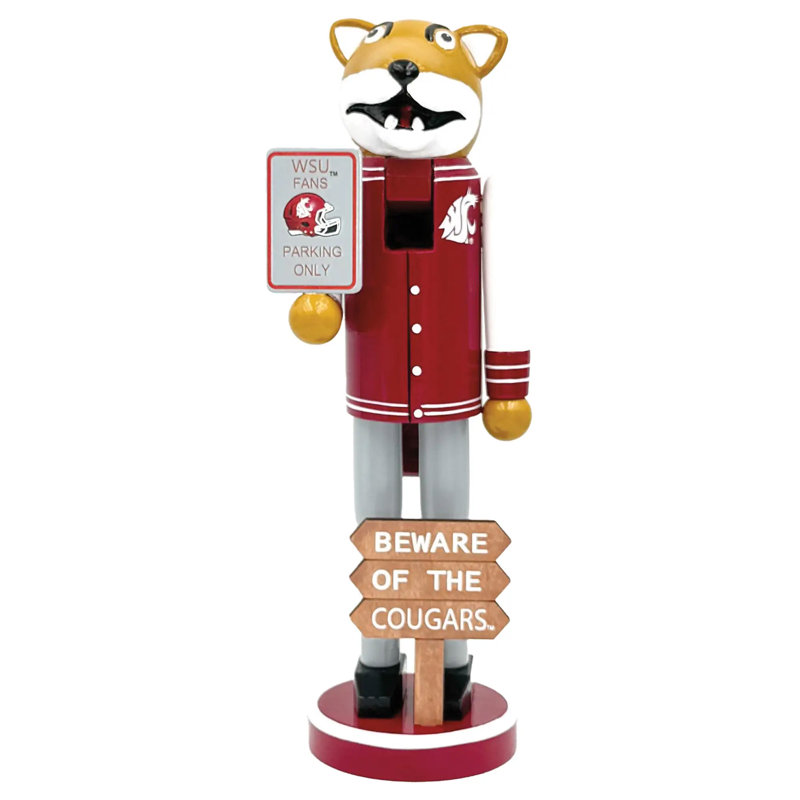 Casse-noisette 12 "NCAA College Spirit Beware, WSU