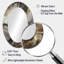Morning Effervescence II - Abstract Round Mirror Wall Decor-121499473-121499477
