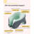 Travel Pillow For Airplanes With 360 Head Support,Memory Foam 2-In-1 Neck Pillow Airplane,Travel Neck Pillow With Storage Bag,Adjustable Clasp