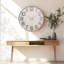 Horloge murale industrielle moderne, 35,5 pouces
