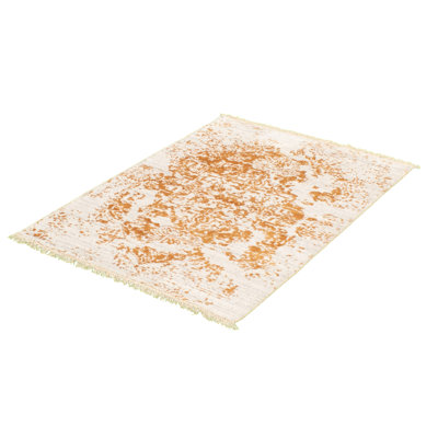 noué à la main Ivoire Tapis décoratif