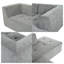 Canapé modulaire en chenille 112,2 po-385146421