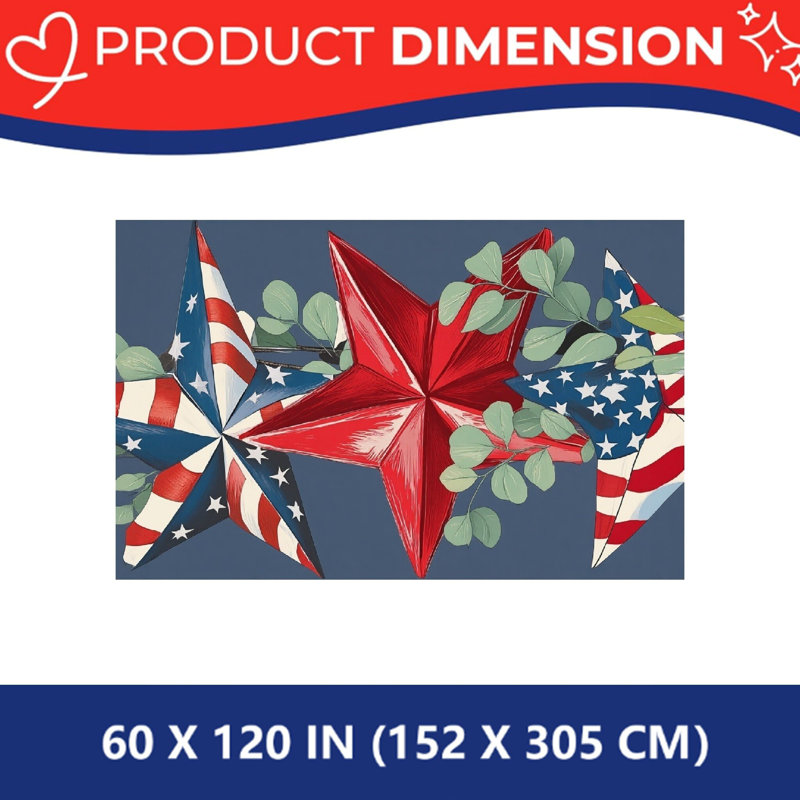 Housse de table Patriotic Star