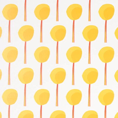 Schumacher x Peg Norriss Topiary Wallpaper