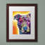«Heart U Pit Bull», reproduction d'art sur toile encadrée-17980772-69068315-69068317