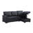 Upholste Pull Out Sectional Sofa With Chaise