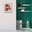«Epic Graffiti« A Little Piggy In A Red Hat And A Scarf »par Kajenna Art, art mural sur toile, 20 po x 24 po-117052026