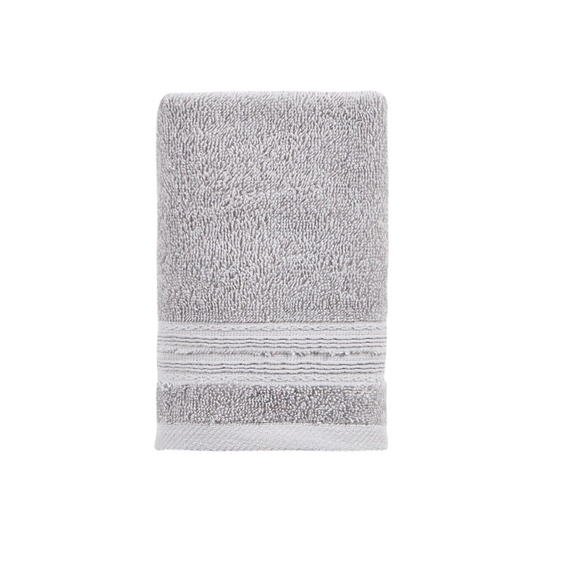 Ziegler Midweight Washcloth, Light Gray