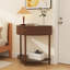 Console unique en forme de demi-lune avec plusieurs fonctionnalités pour différentes pièces-703126645