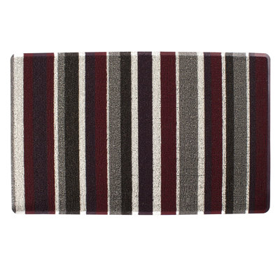 Non-Slip Striped Indoor Doormat