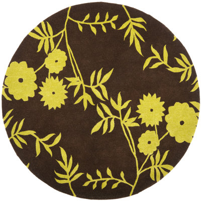 Avayah Soho Hand Tufted Wool And Viscose Floral Rug