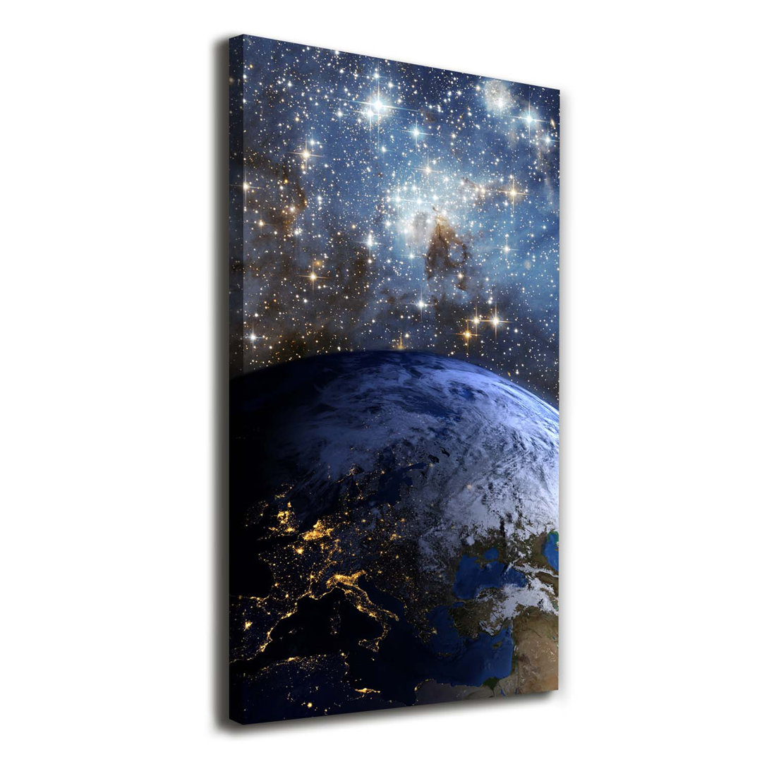 Planet Erde - Kunstdrucke auf Leinwand - Wrapped Canvas