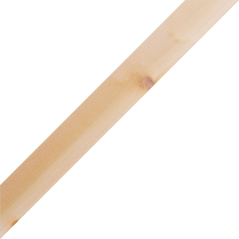 Attelle de genou traditionnelle, H 22 po x l 3,5 po x P 22 po, Cèdre rouge de l'Ouest (lisse)