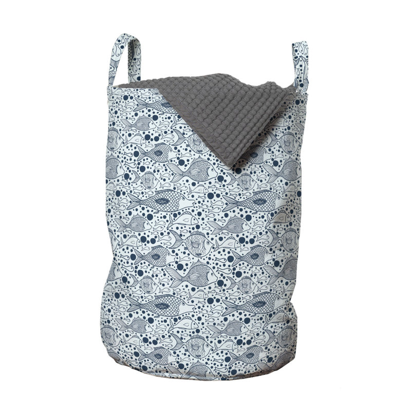 Fabric Laundry Bag with Handles