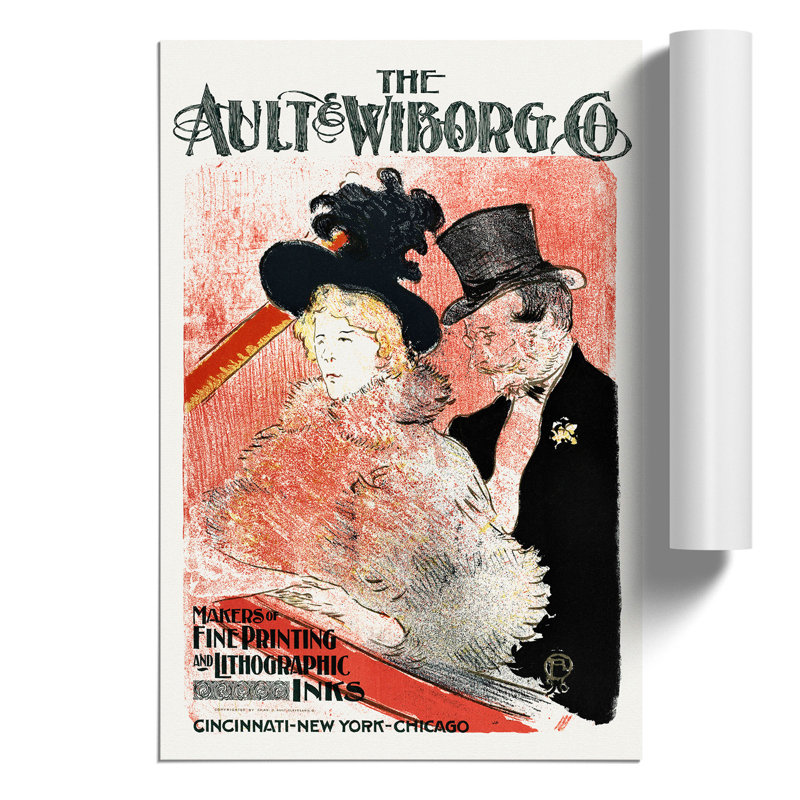 The Concert Vol.1 by Henri De Toulouse-Lautrec - No Frame Print, 59cm H x 42cm W x 0.1cm D