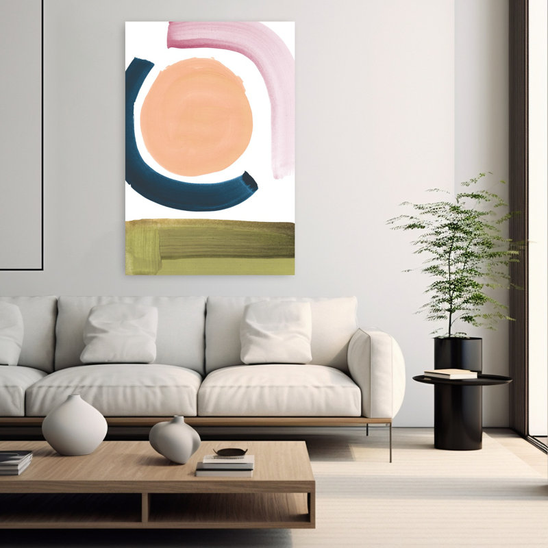Art contemporain contemporain abstrait, H 60 po x l 40 po