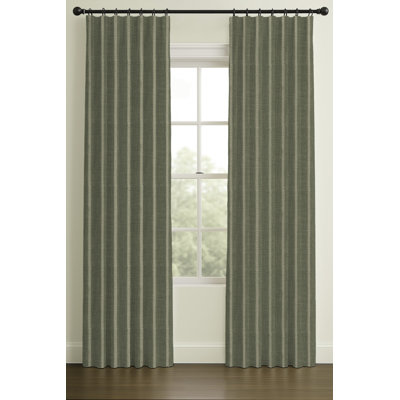 Merritt Jacquard Stripe Single-Lined Curtain