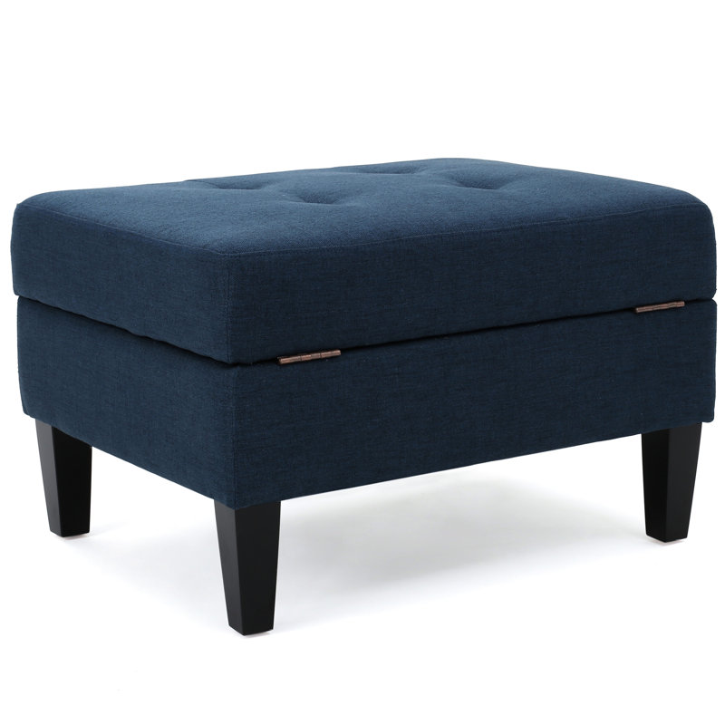 Contemporain avec gaufres et beaucoup de rangement - Finition bleu marine surpiqué sophistiqué, Marine