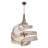 Flow 6-Light Twist Pendant - Hammered Ore-484989812-484989808