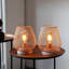43.23cm Battery Powered Integrated LED Outdoor Lantern
