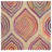 Abhay Hand Woven Jute/Chindi Geometric Rug in Natural-24290534