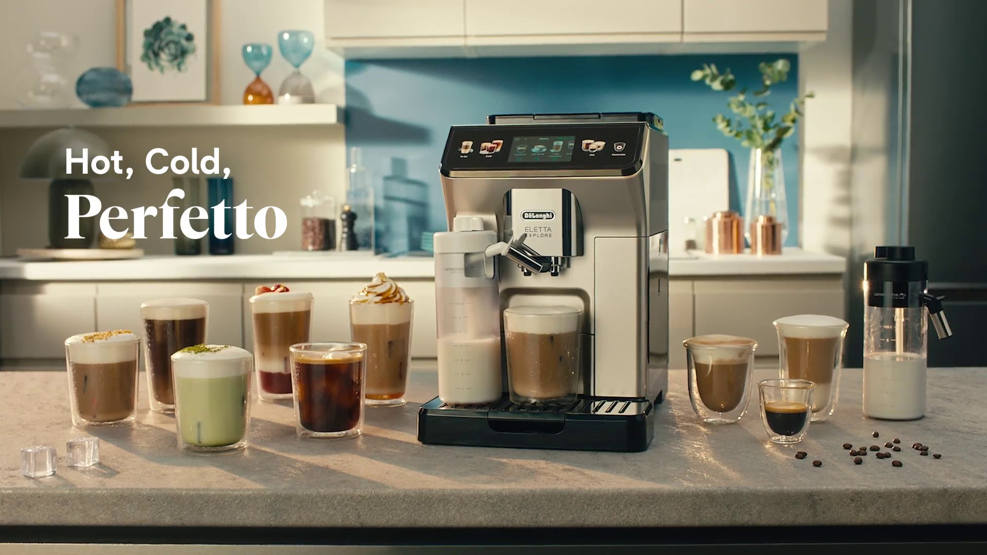 De'Longhi Eletta Explore Fully Automatic Espresso Machine with