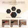 22" Wall-Mount LED Bluetooth Music Thermostatic Rainfall Complete Shower System with Rough in-Valve