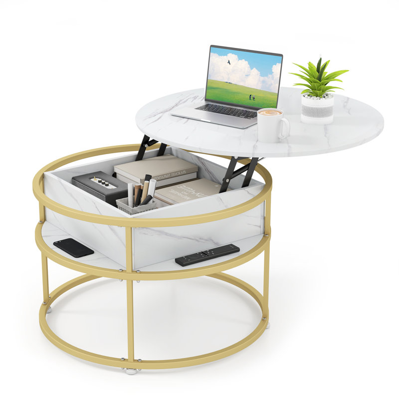 Lift Top Coffee Table with Storage