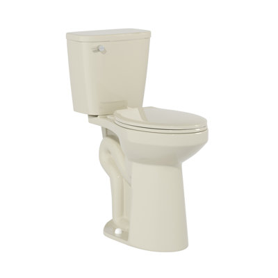 21" Extra Tall Toilet| Elongated Two Piece Toilet with Powerful 1.28GPF Flush| Tall Toilet for Disabled