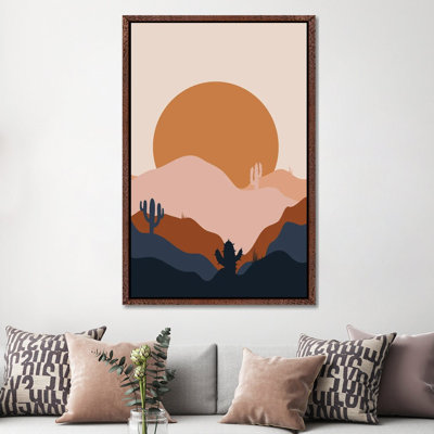 Desert Flow - Print on Canvas