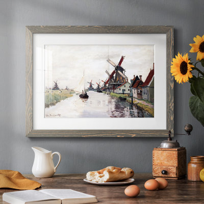 " Windmills In Holland, 1871 "