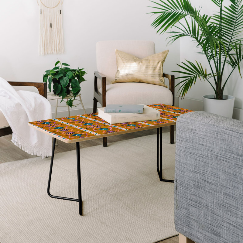 Table basse basic pissenlit, Noir