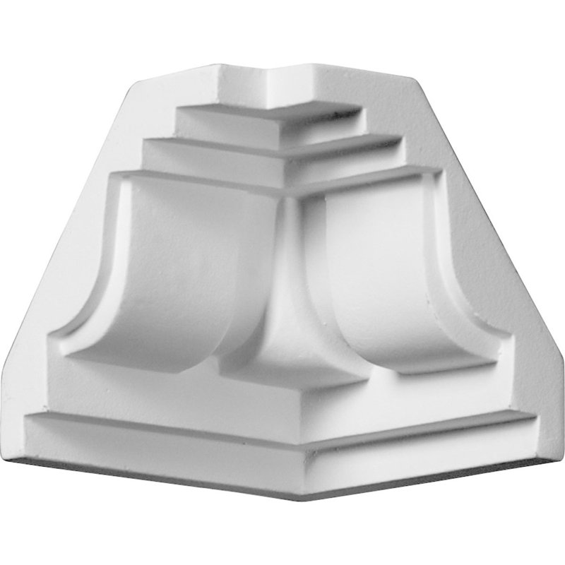 Moulure de coin intérieure Endurathane, P 2 3/4 po x H 2 5/8 po (correspond à la moulure MLD02X02X03SQ), apprêtée en usine