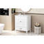 Meuble-lavabo 30 po avec lavabo style rétro, espace de rangement multifonctionnel, tablette de porte, porte à fermeture en douceur-1546276235-1546276229
