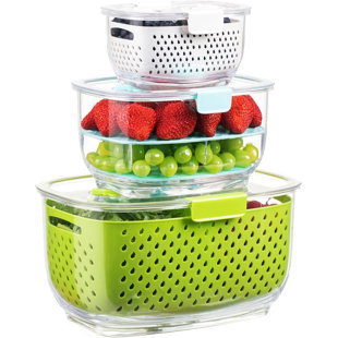 Silica gel fresh-keeping box cover lunch box convenient fruit