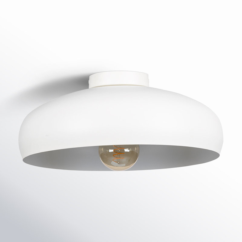 Plafonnier semi-encastré Gavina, Blanc