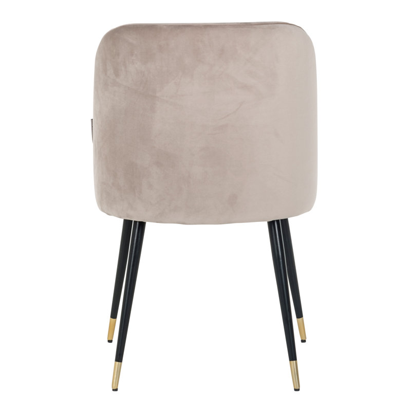 Alicia Upholstered Dining Chair, Brown