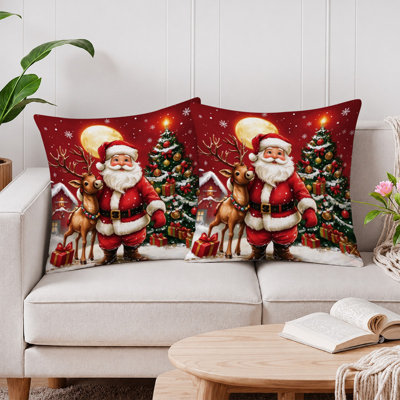 Polyester Vintage Look Pillowcase