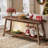 70.9-Inch Farmhouse Console for Entryway, 2-Tier Entry Table Sofa Table-1206774634