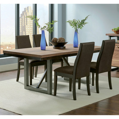Holloway Chocolate 5-Piece Dining Set