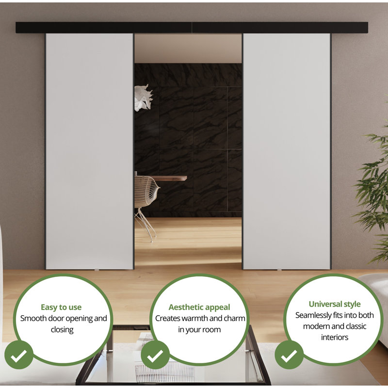 DOOR MARTI 2, 174cm x 205cm, White