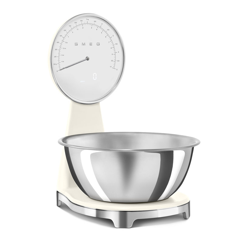 50's Kitchen Scale in Cream, Cream