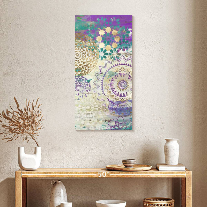 Mauve mosaïque II